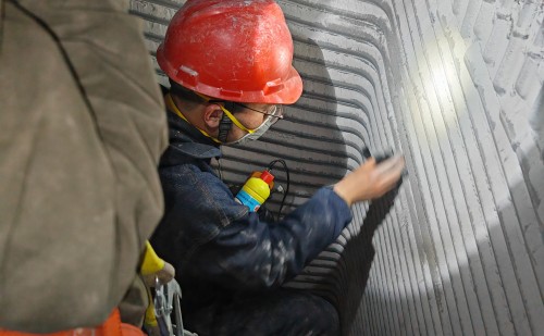 超音速電弧噴涂有效防止煙罩、煙道腐蝕磨損